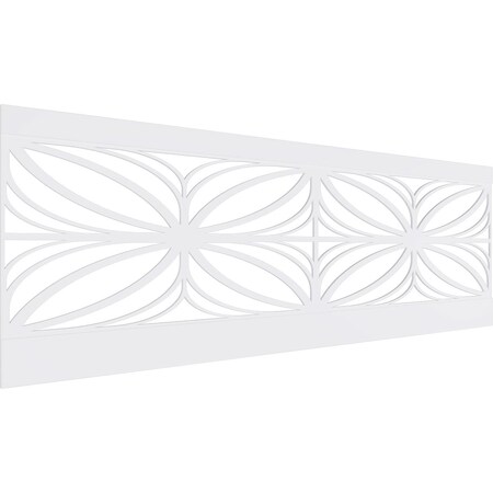 Ekena Millwork 32"H x 94 1/2"W Otis PVC Wainscot Paneling Kit WPK32X94OTS